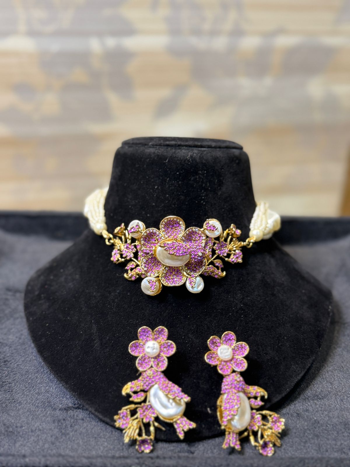 Royal Turkish Designer Choker Set | Wedding Collection – Design 11