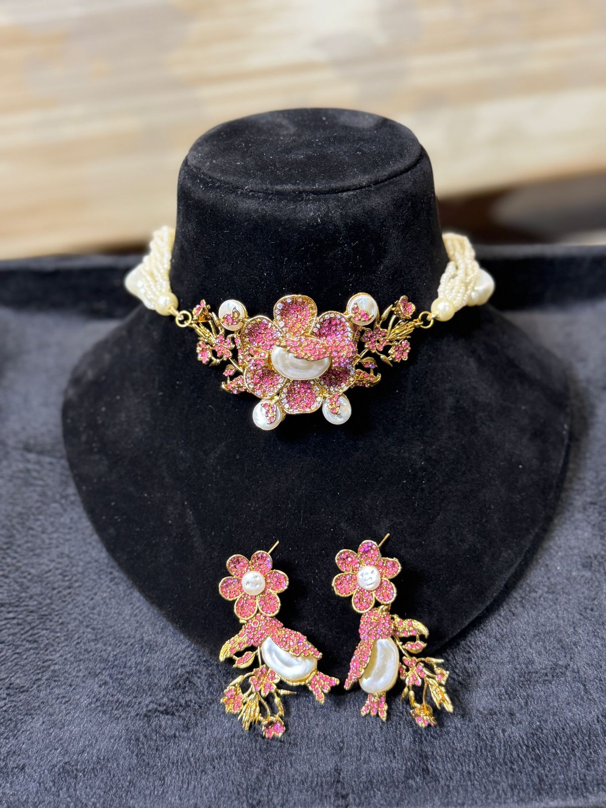 Royal Turkish Designer Choker Set | Wedding Collection – Design 11