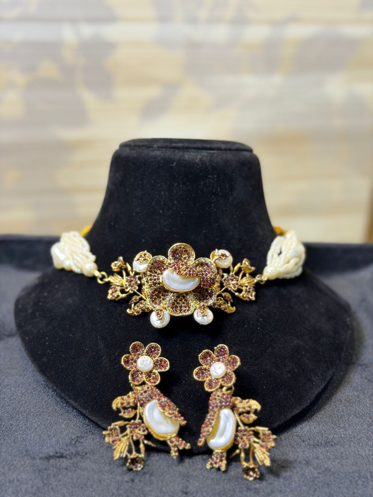 Royal Turkish Designer Choker Set | Wedding Collection – Design 11