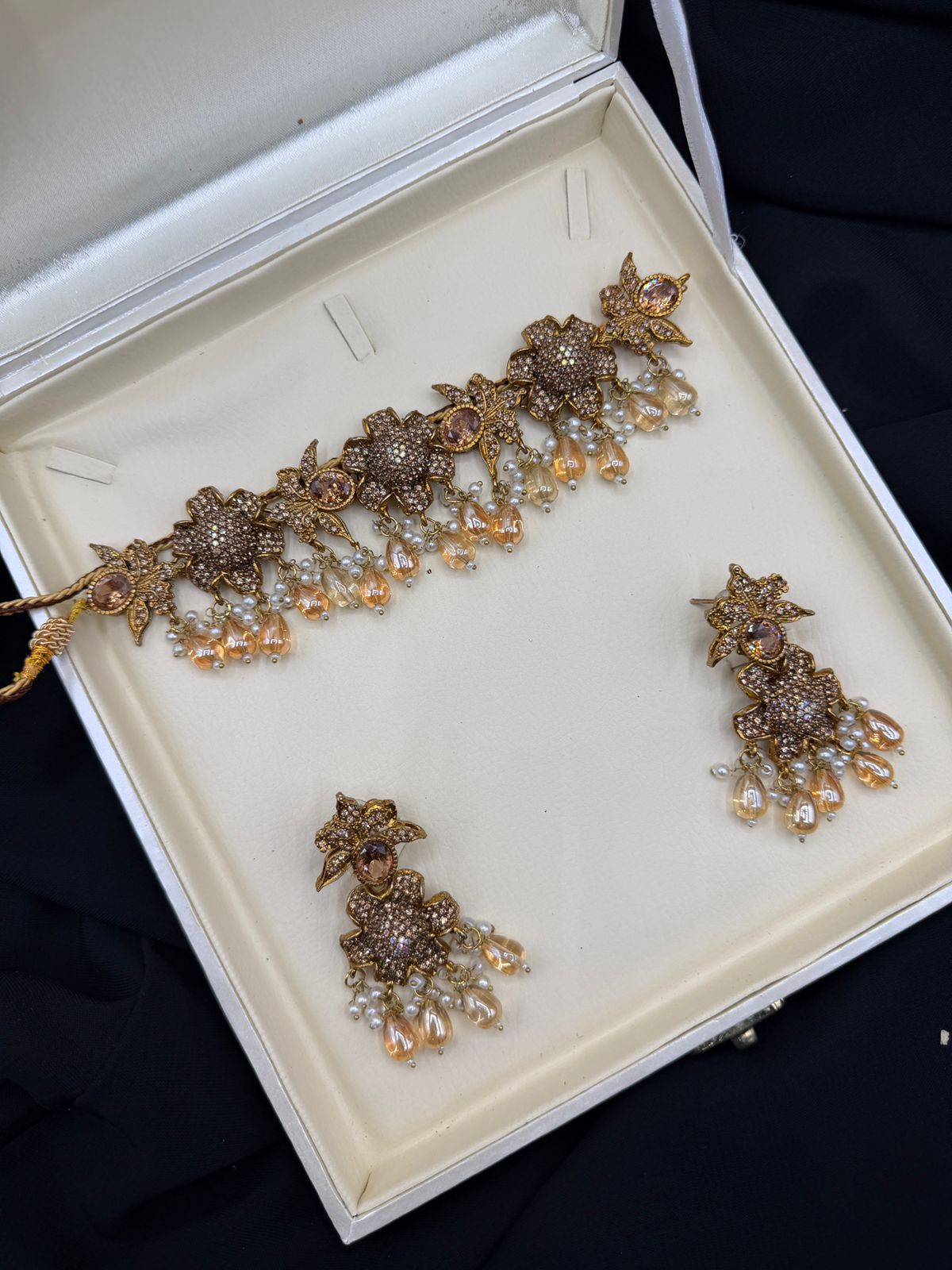 Royal Turkish Designer Choker Set | Wedding Collection – Design 12