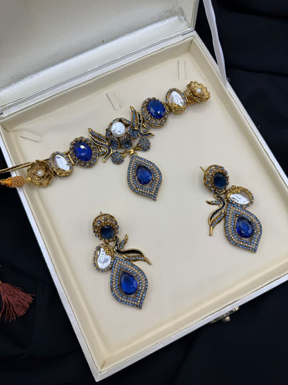 Royal Turkish Designer Choker Set | Wedding Collection – Design 14