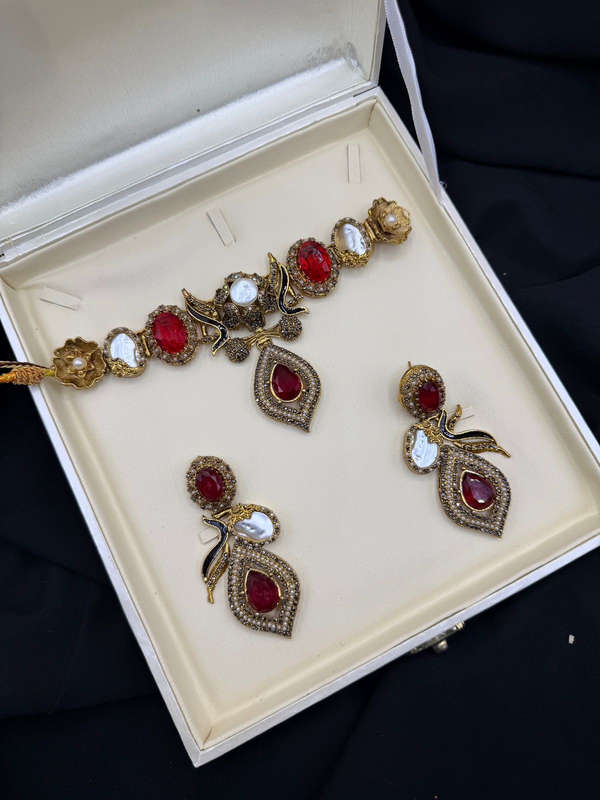 Royal Turkish Designer Choker Set | Wedding Collection – Design 14