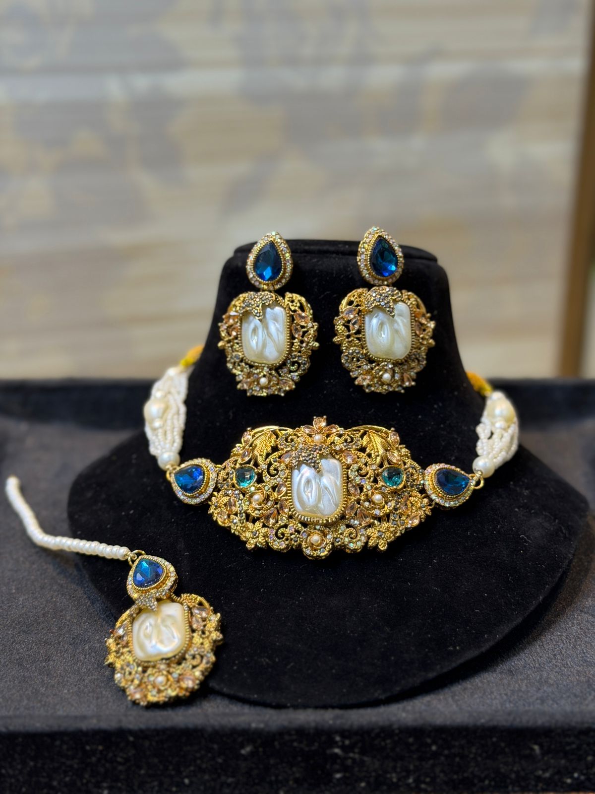 Royal Turkish Designer Choker Set | Wedding Collection – Design 15