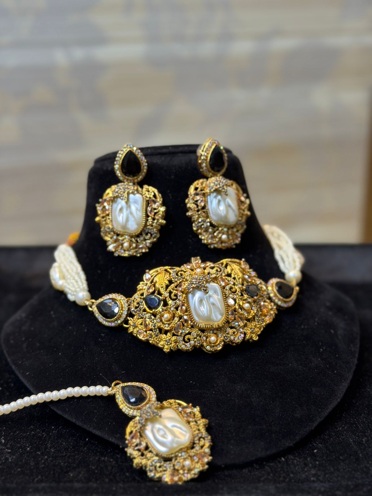 Royal Turkish Designer Choker Set | Wedding Collection – Design 15
