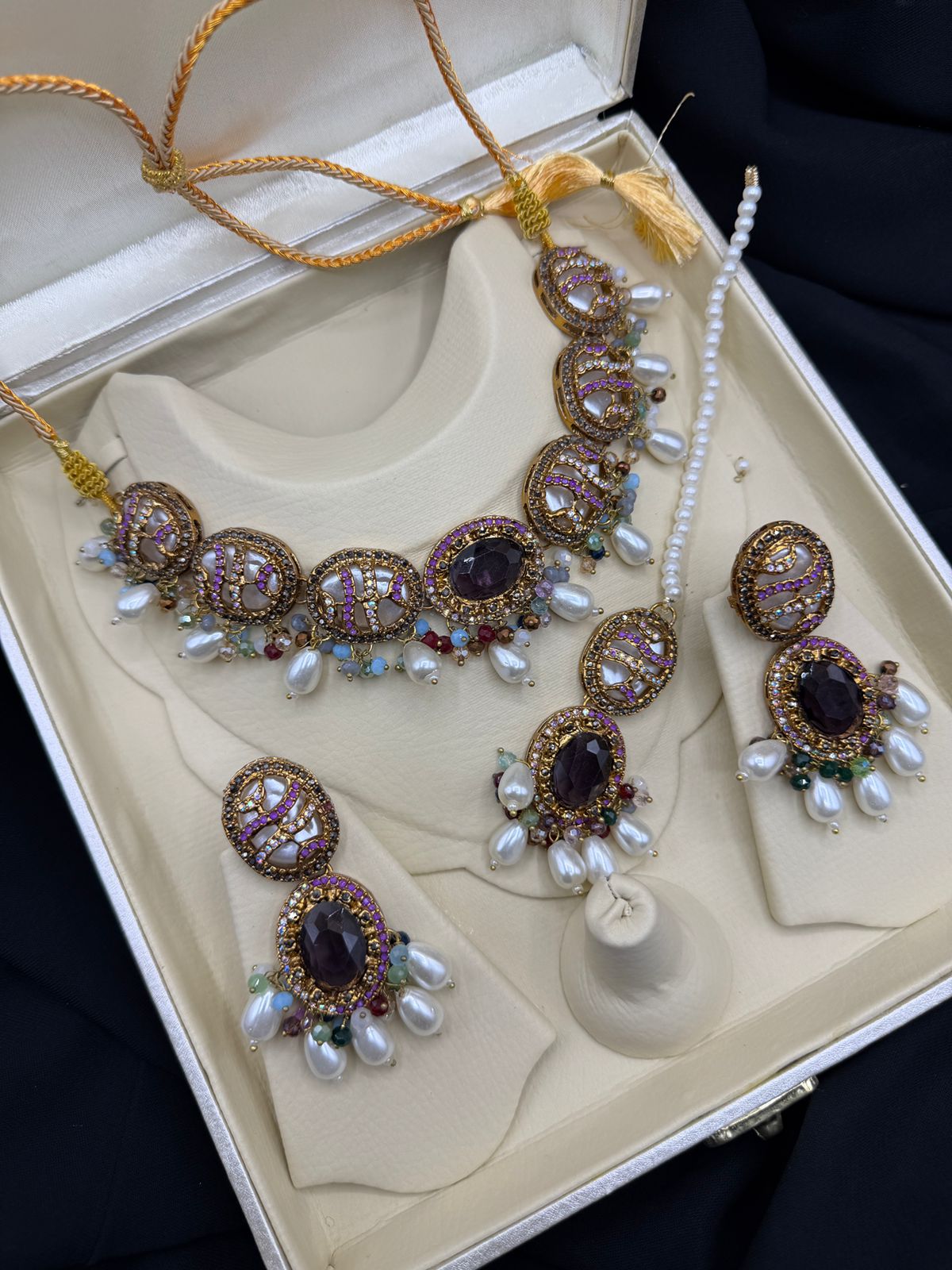 Royal Turkish Designer Choker Set | Wedding Collection – Design 16