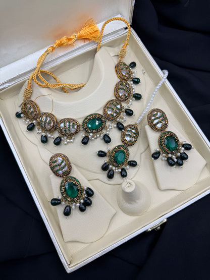 Royal Turkish Designer Choker Set | Wedding Collection – Design 16
