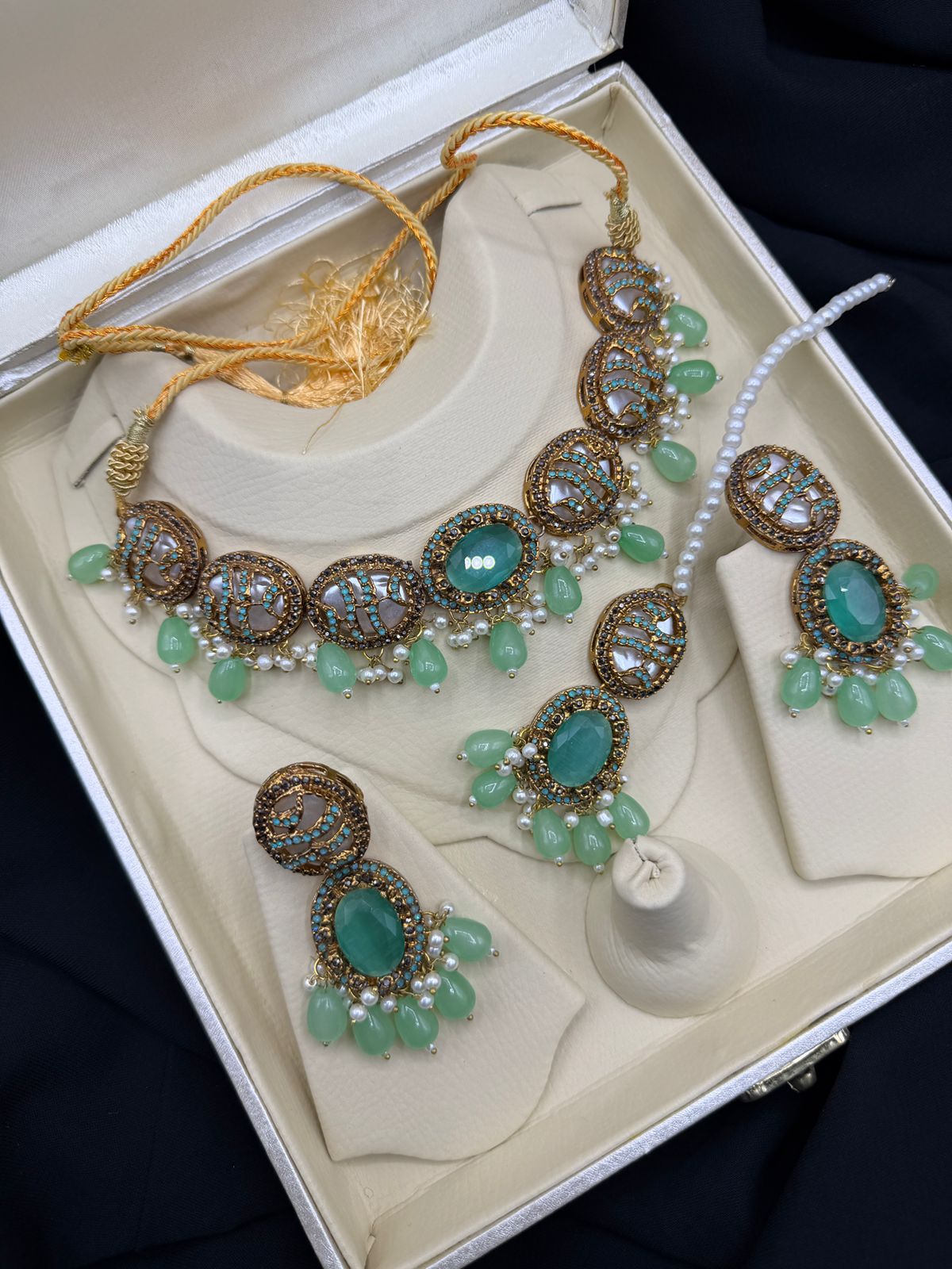 Royal Turkish Designer Choker Set | Wedding Collection – Design 16