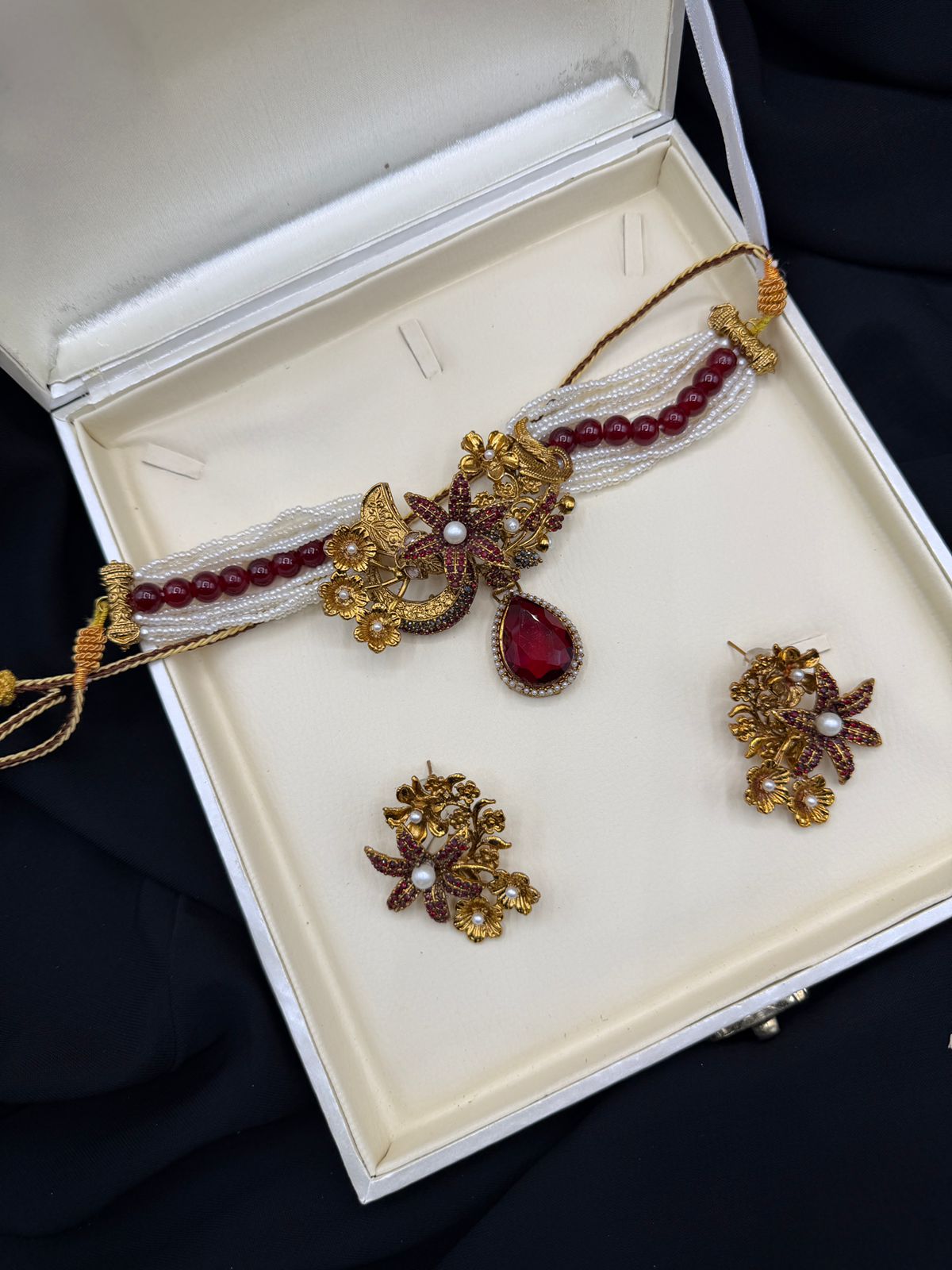 Royal Turkish Designer Choker Set | Wedding Collection – Design 17