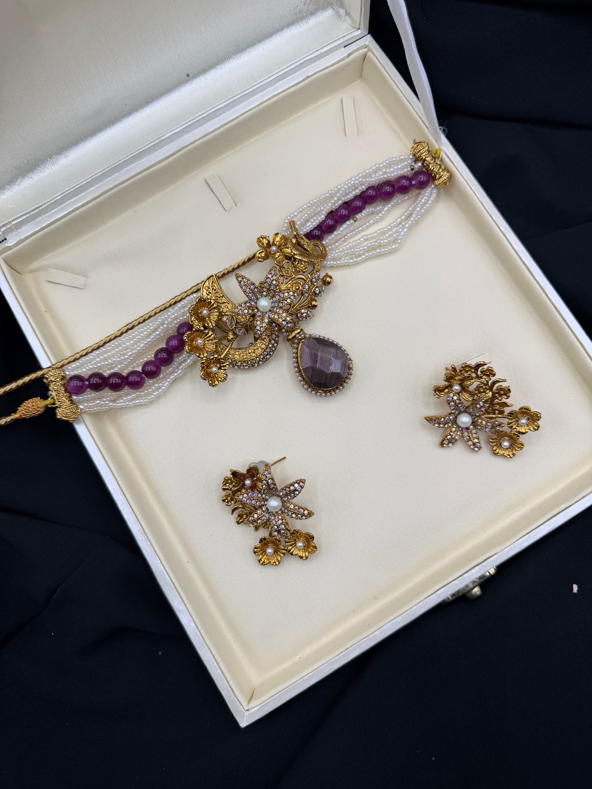 Royal Turkish Designer Choker Set | Wedding Collection – Design 17