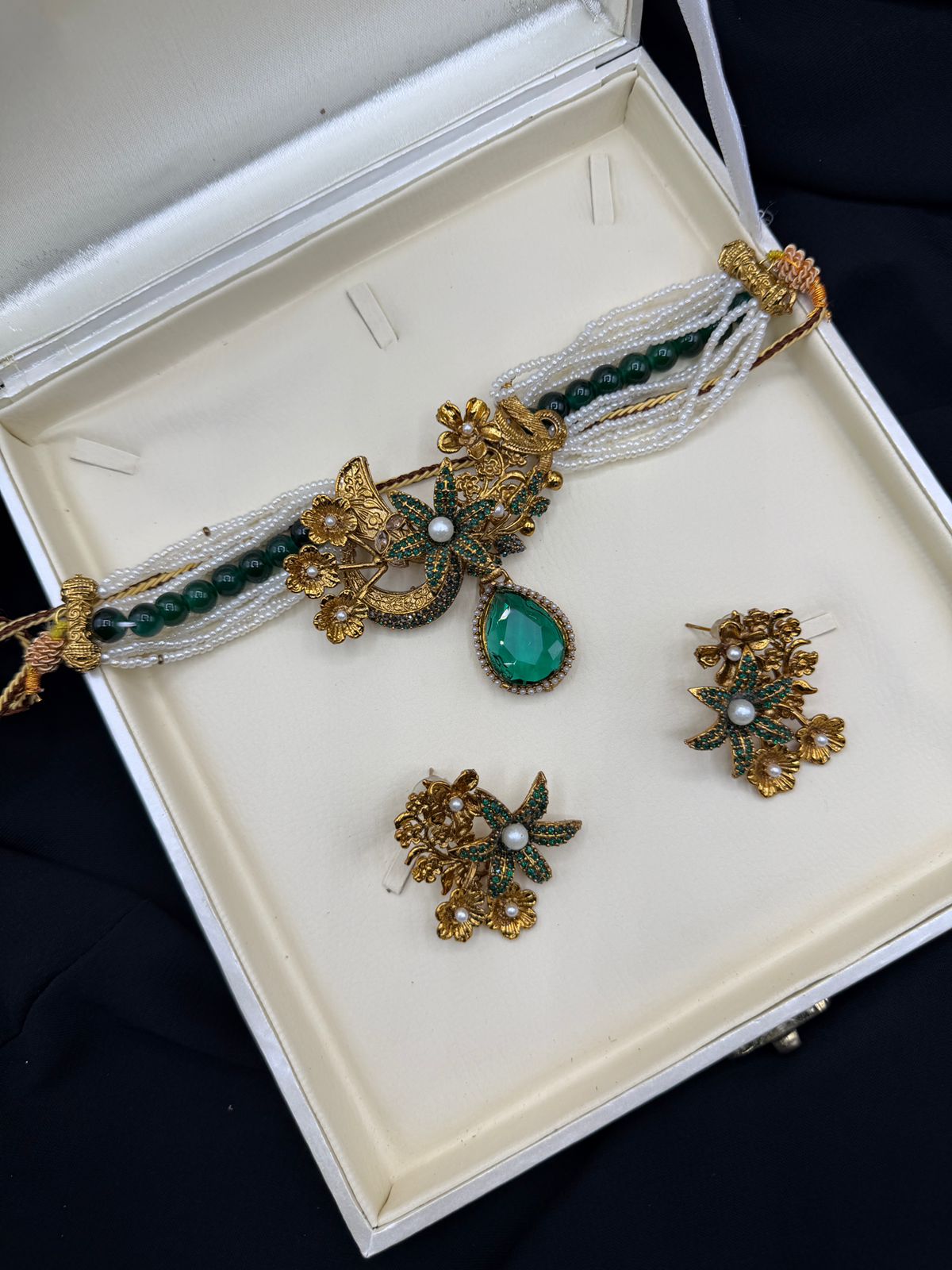 Royal Turkish Designer Choker Set | Wedding Collection – Design 17