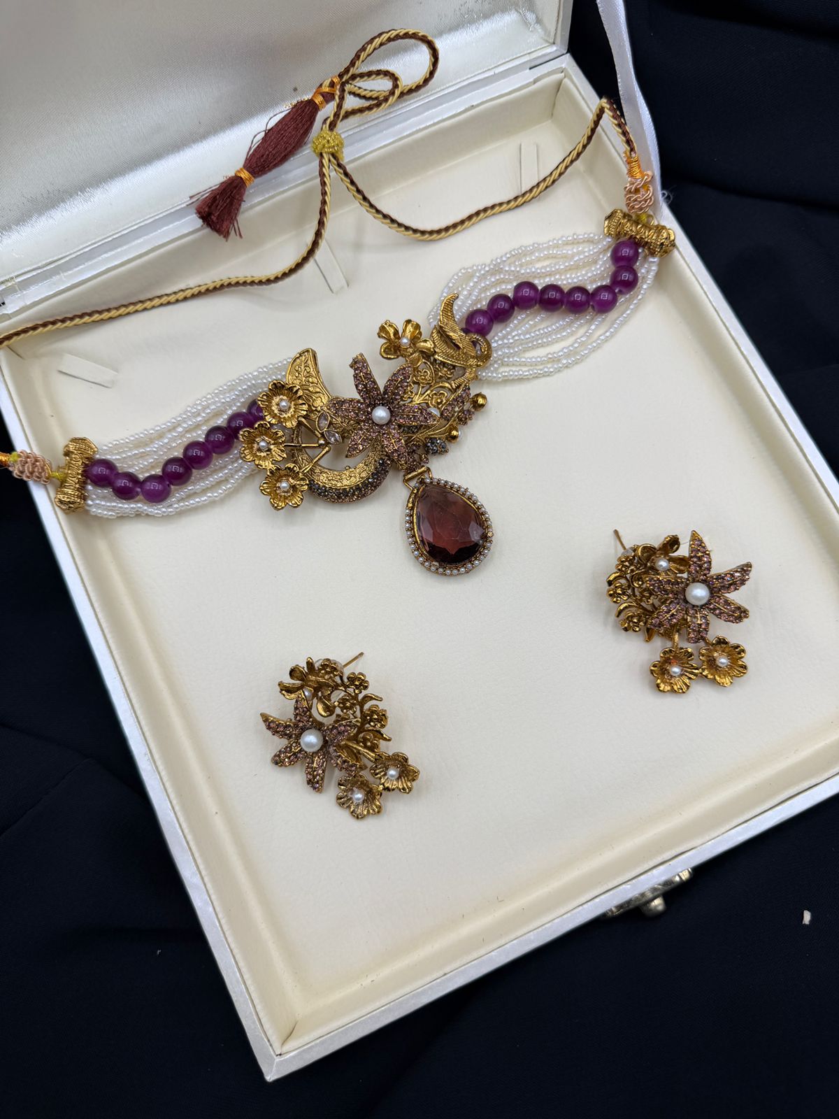 Royal Turkish Designer Choker Set | Wedding Collection – Design 17