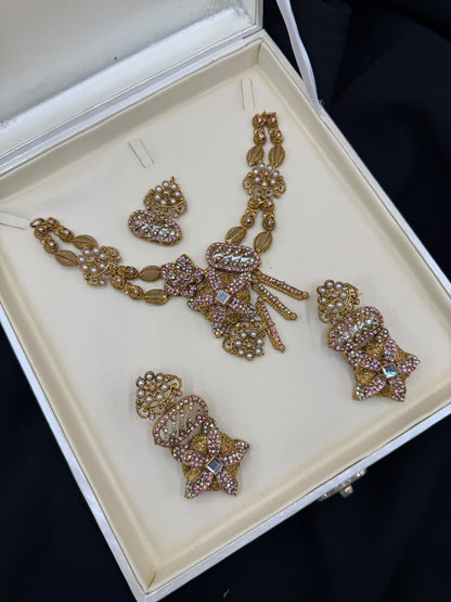 Royal Turkish Designer Choker Set | Wedding Collection – Design 23