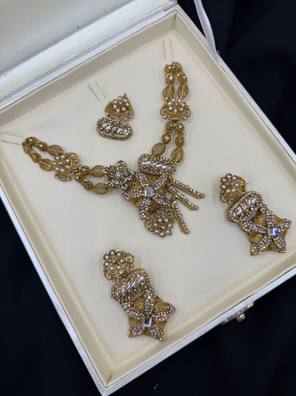 Royal Turkish Designer Choker Set | Wedding Collection – Design 23
