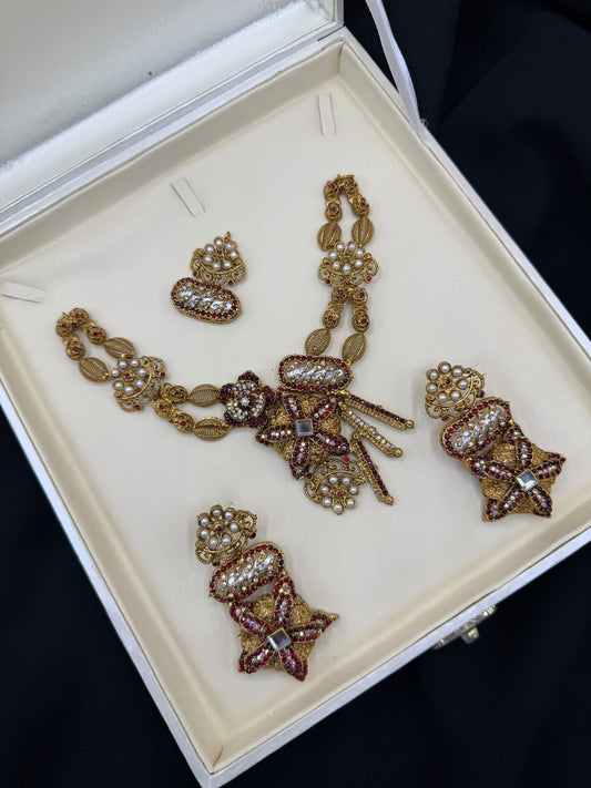 Royal Turkish Designer Choker Set | Wedding Collection – Design 23