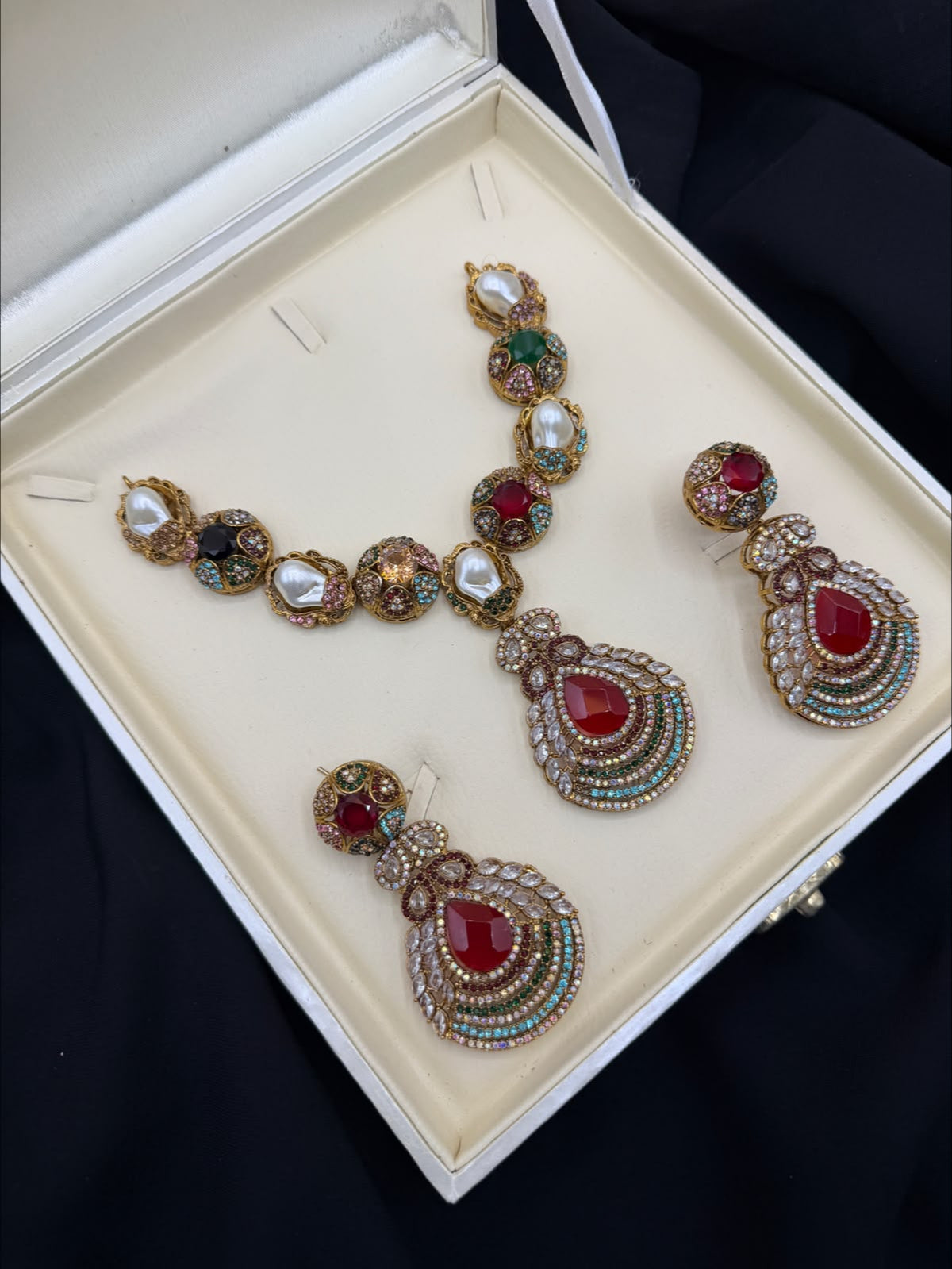 Royal Turkish Designer Choker Set | Wedding Collection – Design 28