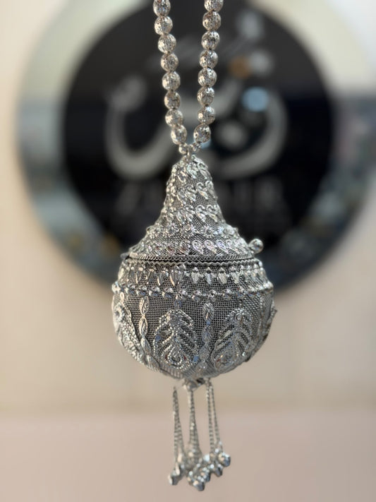 Luxury Siver Heer Collection Clutch_Small Size_Design 5