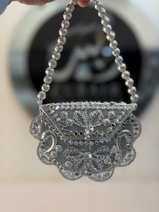 Luxury Siver Heer Collection Clutch_Small Size_Design 7