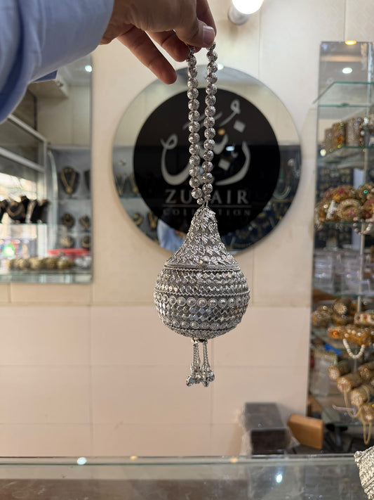 Luxury Siver Heer Collection Clutch_Small Size_Design 11