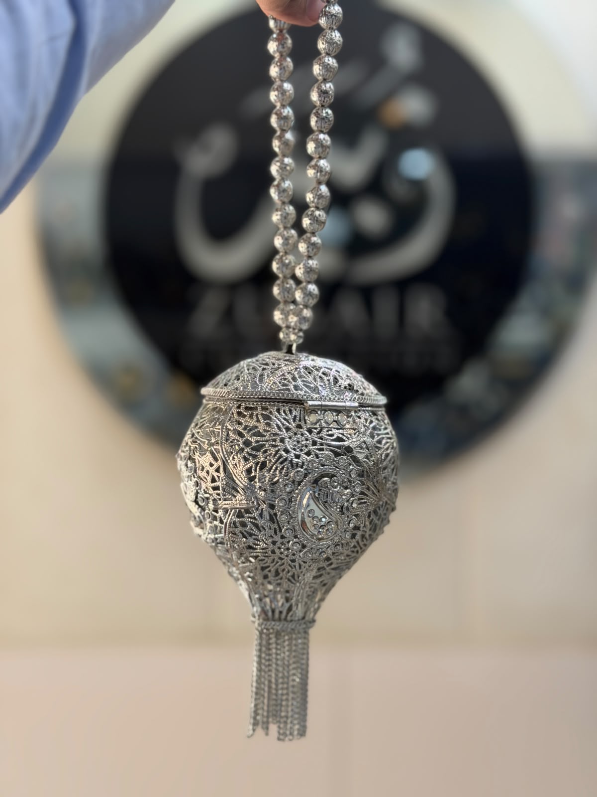 Luxury Siver Heer Collection Clutch_Small Size_Design 14