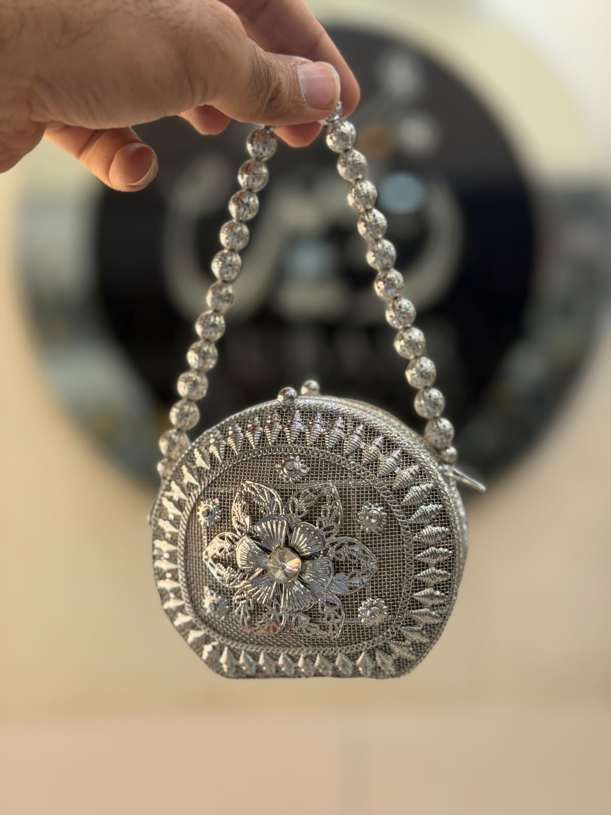 Luxury Siver Heer Collection Clutch_Small Size_Design 15