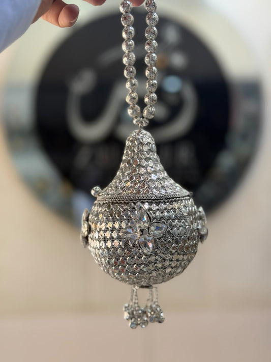 Luxury Siver Heer Collection Clutch_Small Size_Design 17