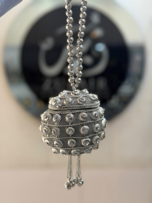 Luxury Siver Heer Collection Clutch_Small Size_Design 18