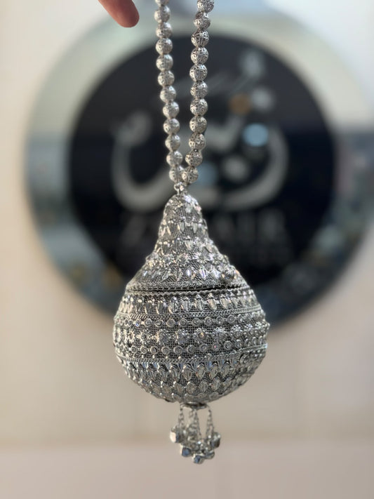 Luxury Siver Heer Collection Clutch_Small Size_Design 20