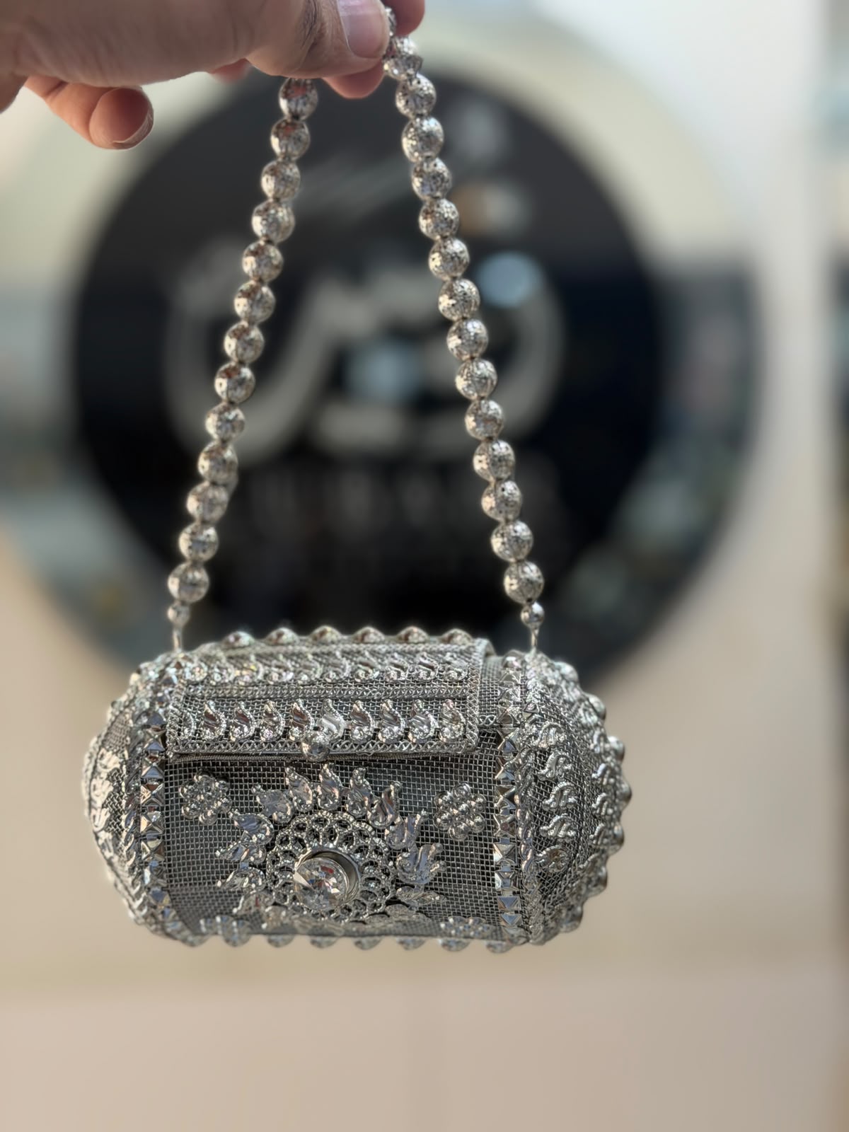 Luxury Siver Heer Collection Clutch_Small Size_Design 24