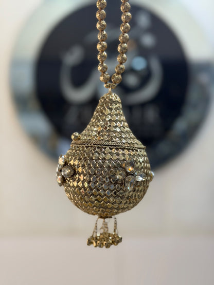 Luxury Siver Golden Collection Clutch_Small Size_Design 6