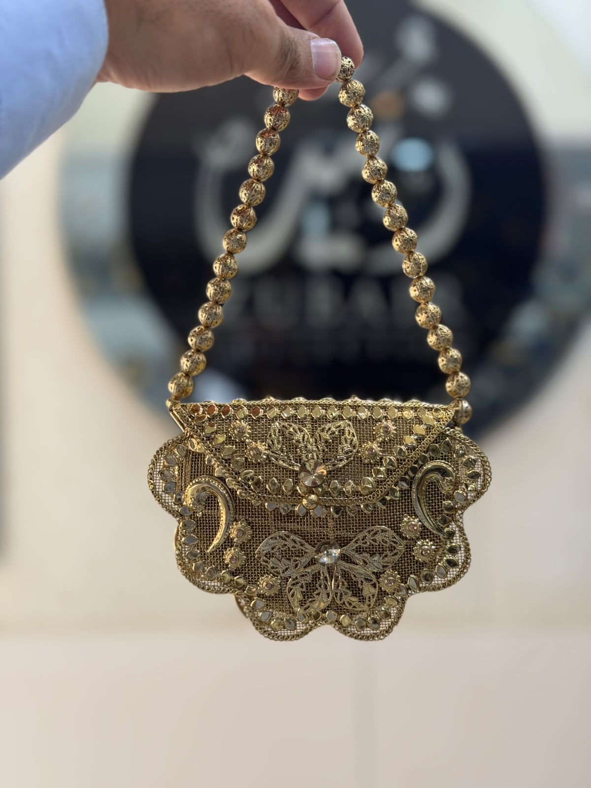 Luxury Siver Golden Collection Clutch_Small Size_Design 13