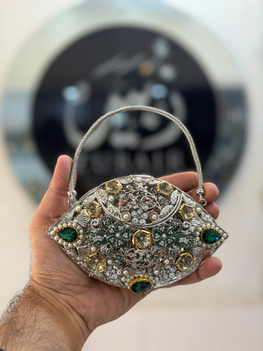 Stylish Kundan Turkish Designer Clutch_New Arrival_ Design 13