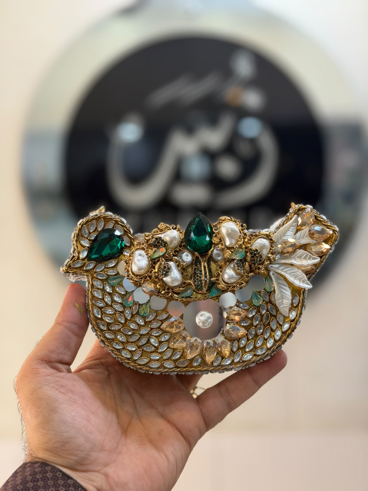 Stylish Kundan Turkish Designer Clutch_New Arrival