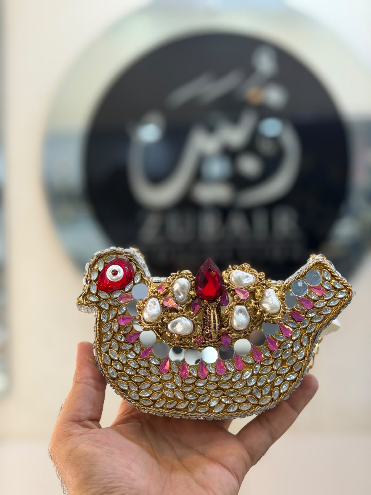 Stylish Kundan Turkish Designer Clutch_New Arrival