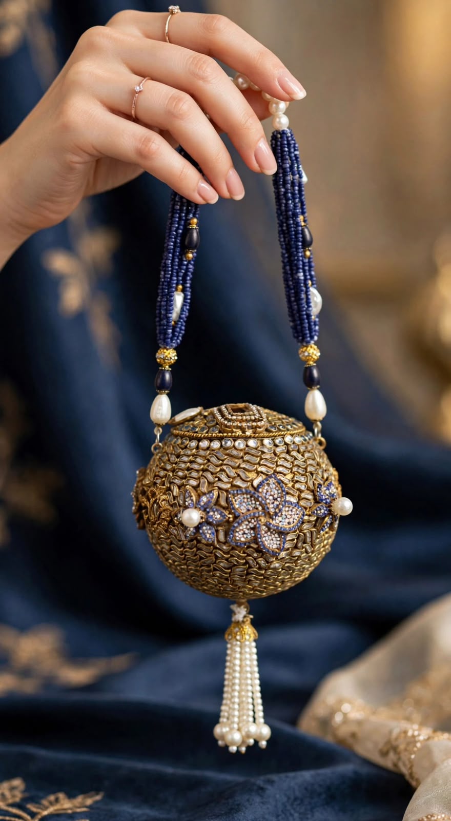 Stylish Kundan Turkish Designer Potli_New Arrival_ Design 4