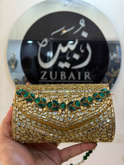Stylish Kundan Turkish Designer Clutch_New Arrival_ Design 2