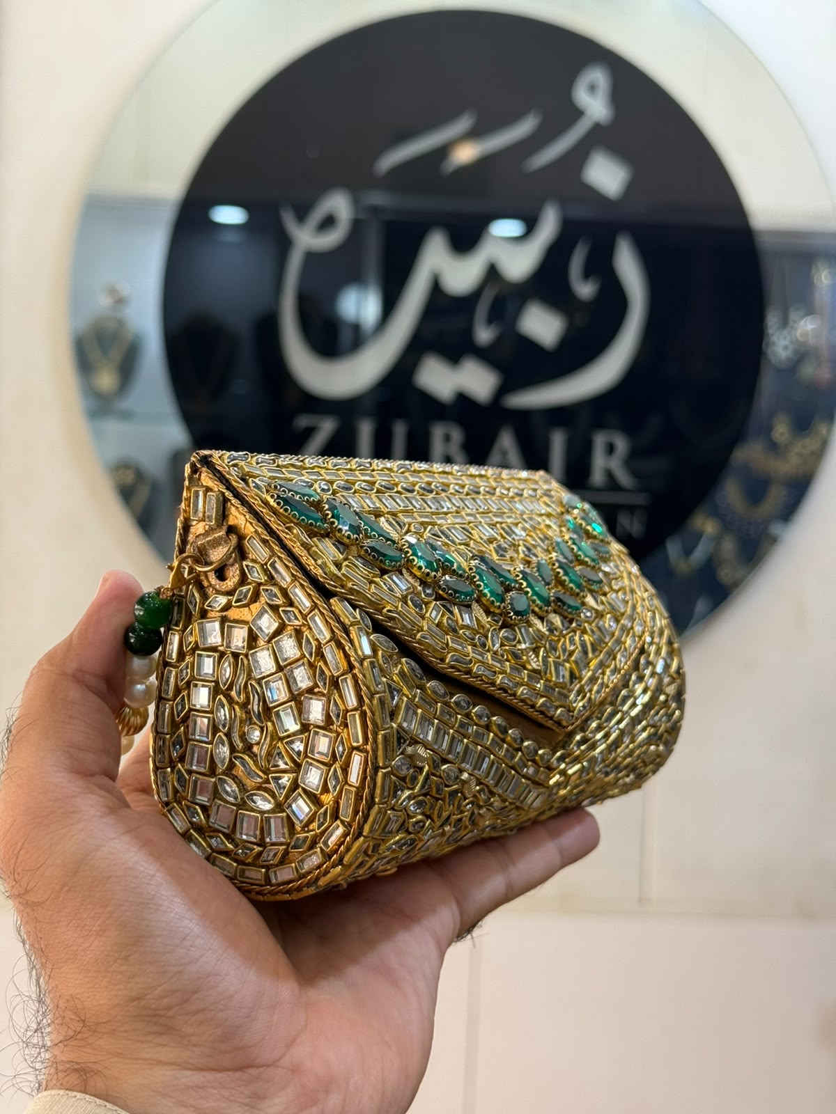 Stylish Kundan Turkish Designer Clutch_New Arrival_ Design 2