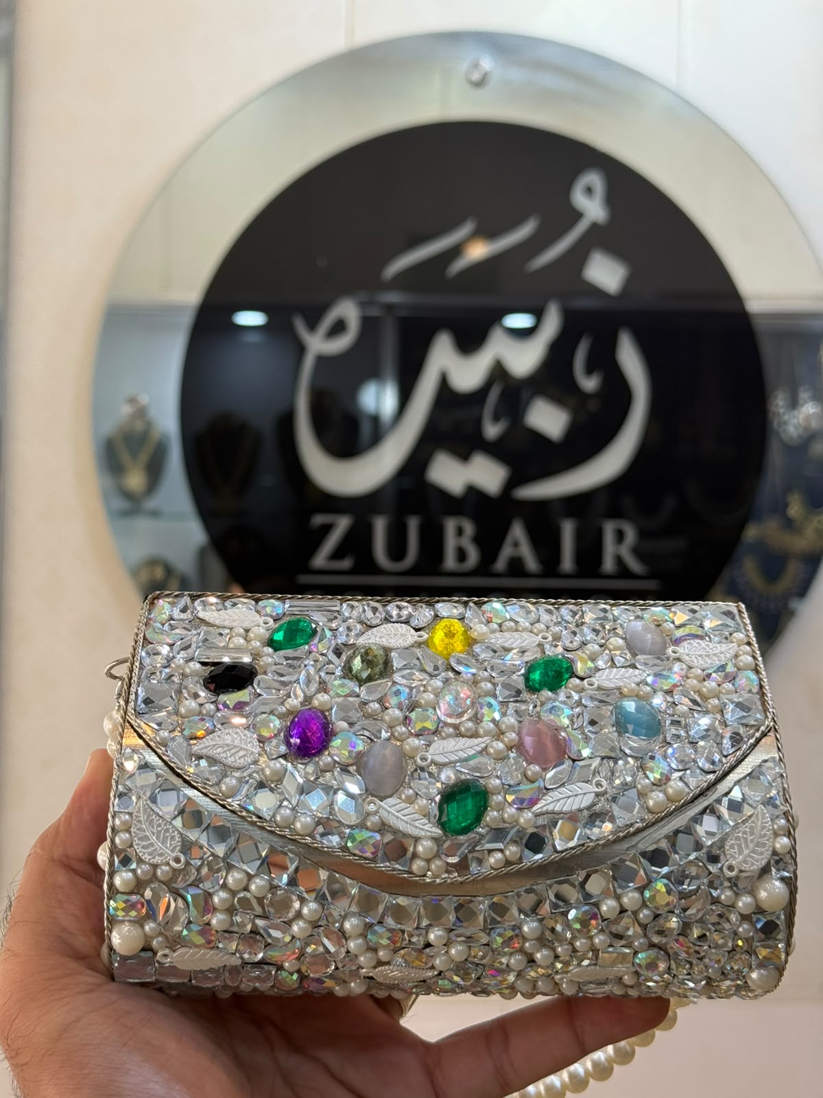 Stylish Kundan Turkish Designer Clutch_New Arrival_ Design 5