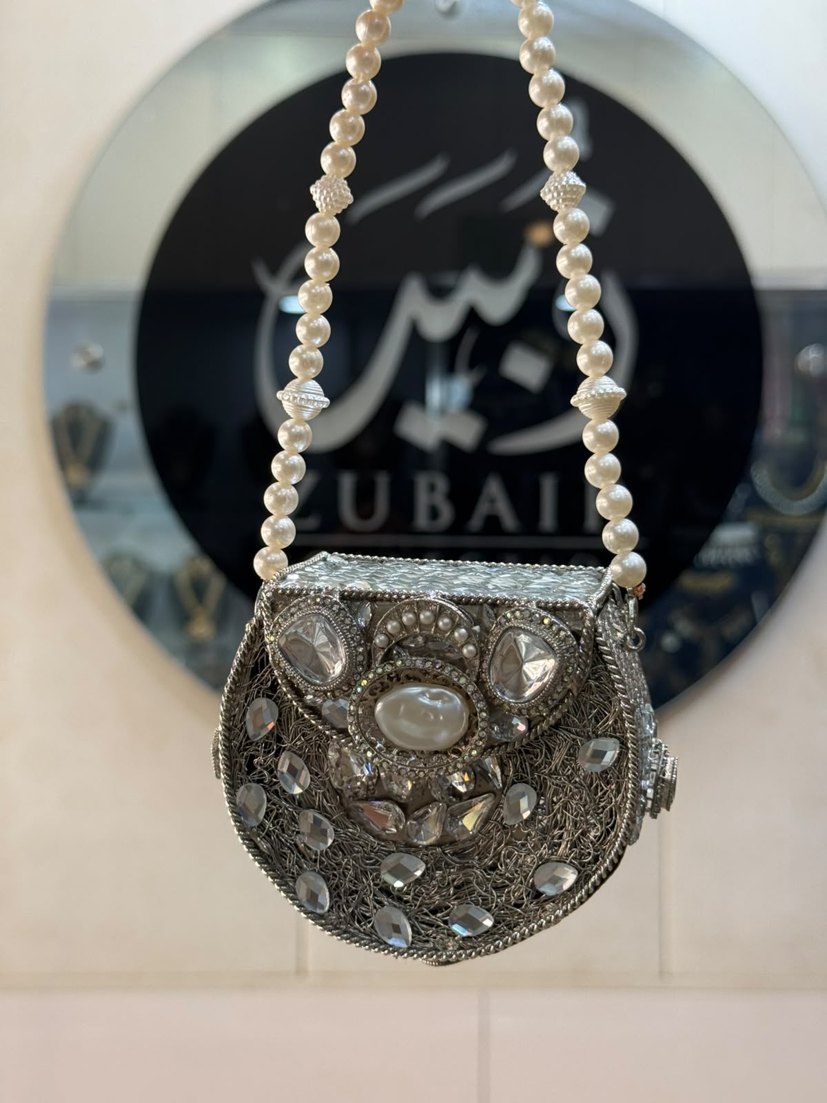 Stylish Kundan Turkish Designer Clutch_Small Size_New Arrival_ Design 5