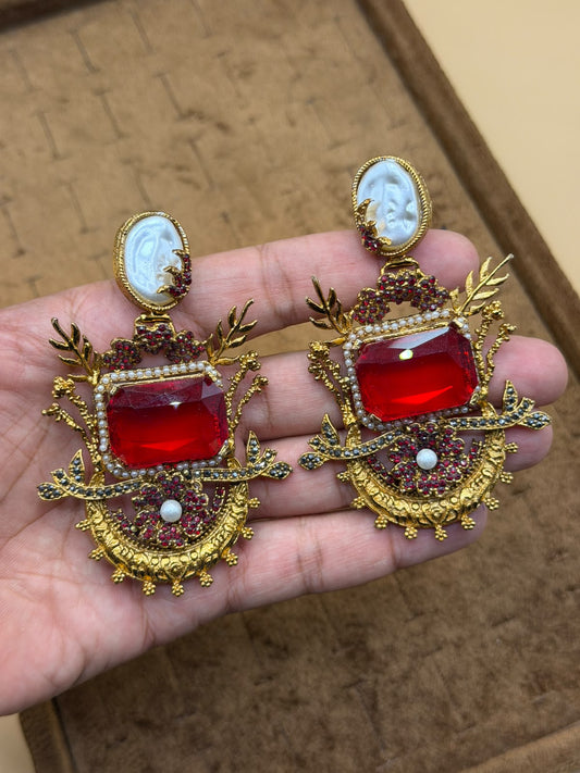 Royal Turkish Designer EarRings | Wedding Collection – New Arrival