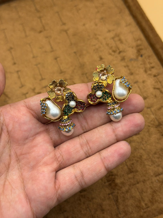Royal Turkish Designer EarRings | Wedding Collection – New Arrival