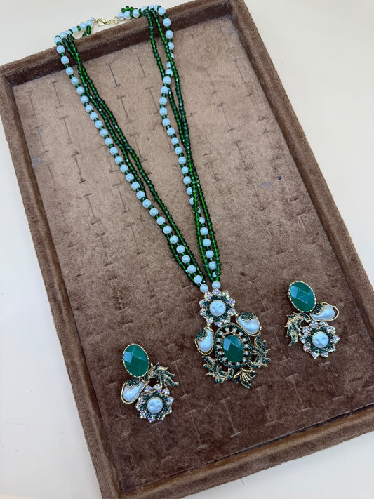 Royal Turkish Designer Mala Set | Wedding Collection – New Arrival