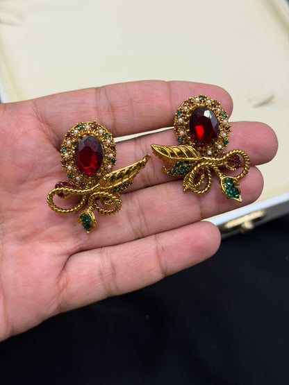 Royal Turkish Designer EarRings | Wedding Collection – New Arrival