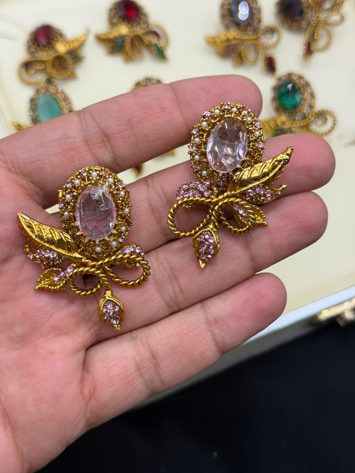 Royal Turkish Designer EarRings | Wedding Collection – New Arrival