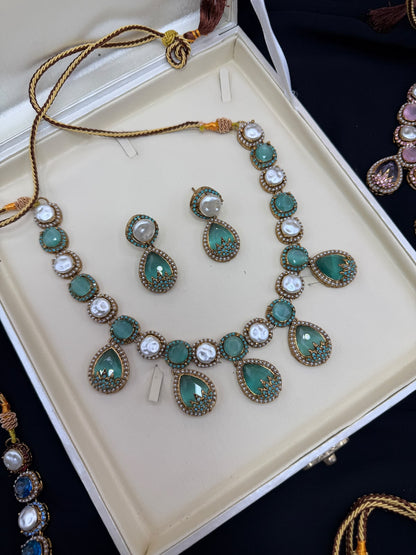 Royal Turkish Designer Necklace Set | Wedding Collection – New Arrival 1