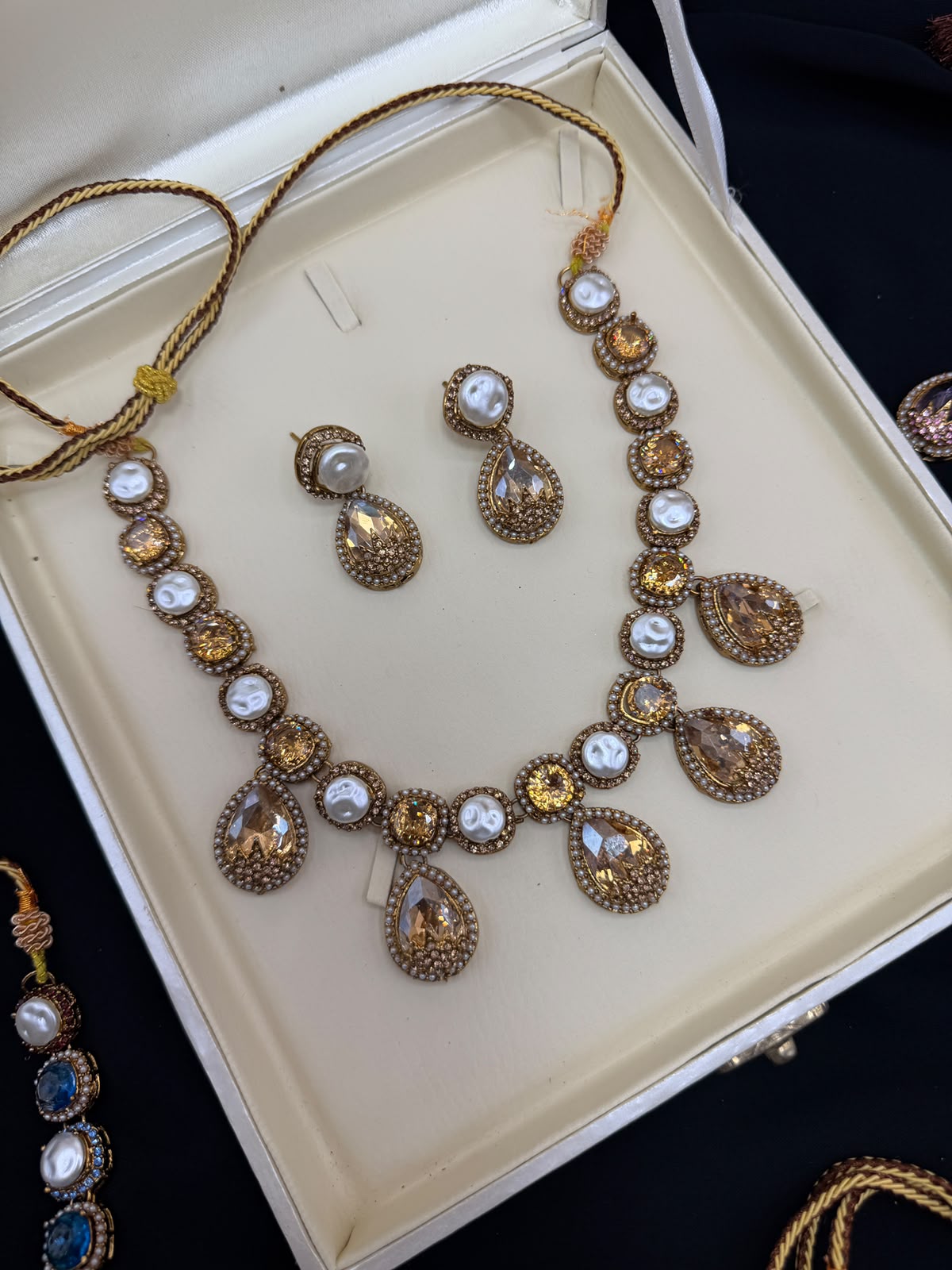 Royal Turkish Designer Necklace Set | Wedding Collection – New Arrival 1