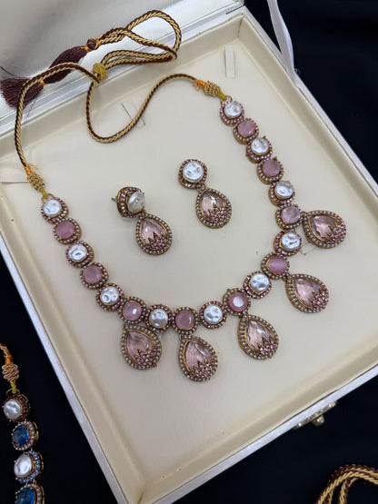 Royal Turkish Designer Necklace Set | Wedding Collection – New Arrival 1