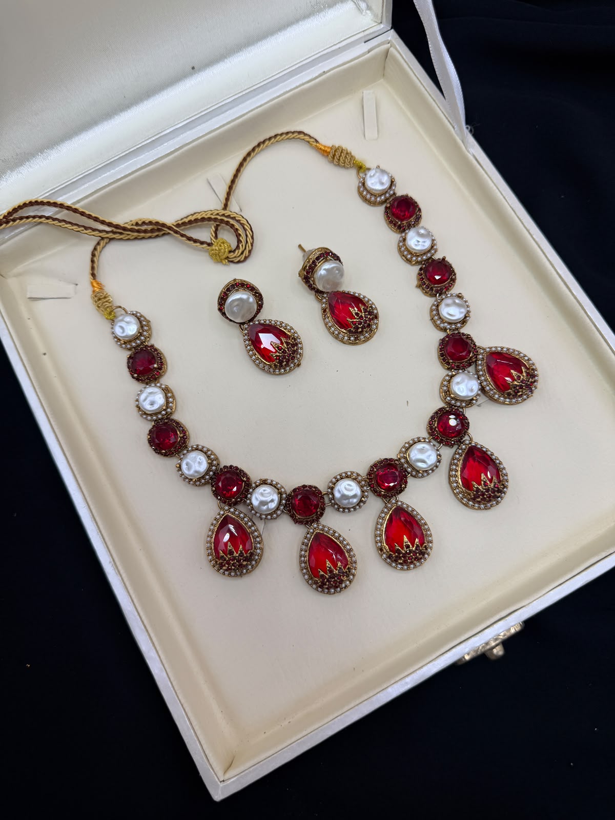 Royal Turkish Designer Necklace Set | Wedding Collection – New Arrival 1