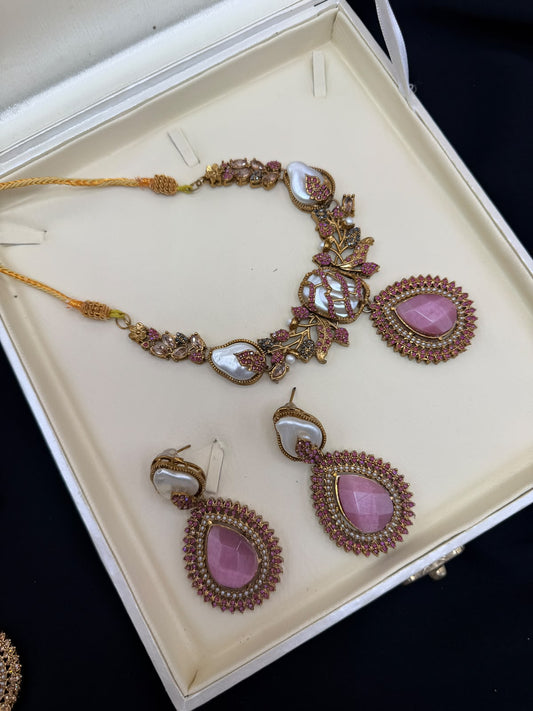 Royal Turkish Designer Necklace Set | Wedding Collection – New Arrival 3