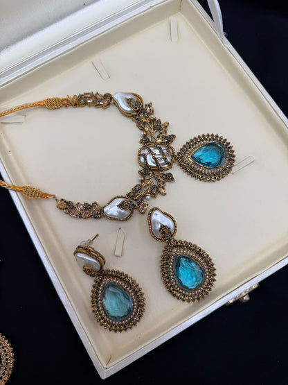 Royal Turkish Designer Necklace Set | Wedding Collection – New Arrival 3