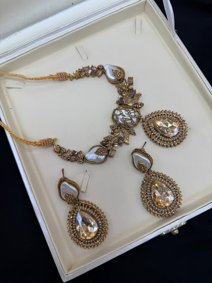 Royal Turkish Designer Necklace Set | Wedding Collection – New Arrival 3